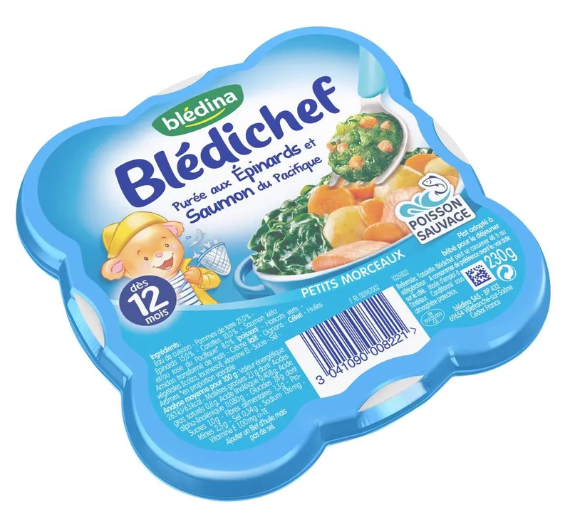 Blédina---Blédichef-purée-aux-épinards-et-saumon-du-pacifique-dès-12-mois-230g Blédina - Blédichef purée aux épinards et saumon du pacifique dès 12 mois (230g) Artisanat
