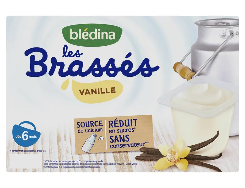 Blédina---Dessert-lacté-bébé-dès-6-mois-à-la-vanille-pour-bébé-570g Blédina - Dessert lacté bébé dès 6 mois à la vanille pour bébé (570g) Exclusif