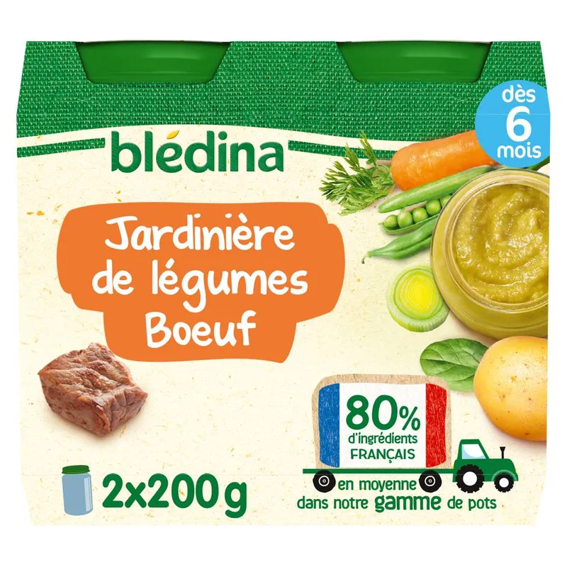 Blédina---Jardinière-de-légumes-bœuf-dès-6-mois-2 Original Blédina - Jardinière de légumes bœuf dès 6 mois (2)