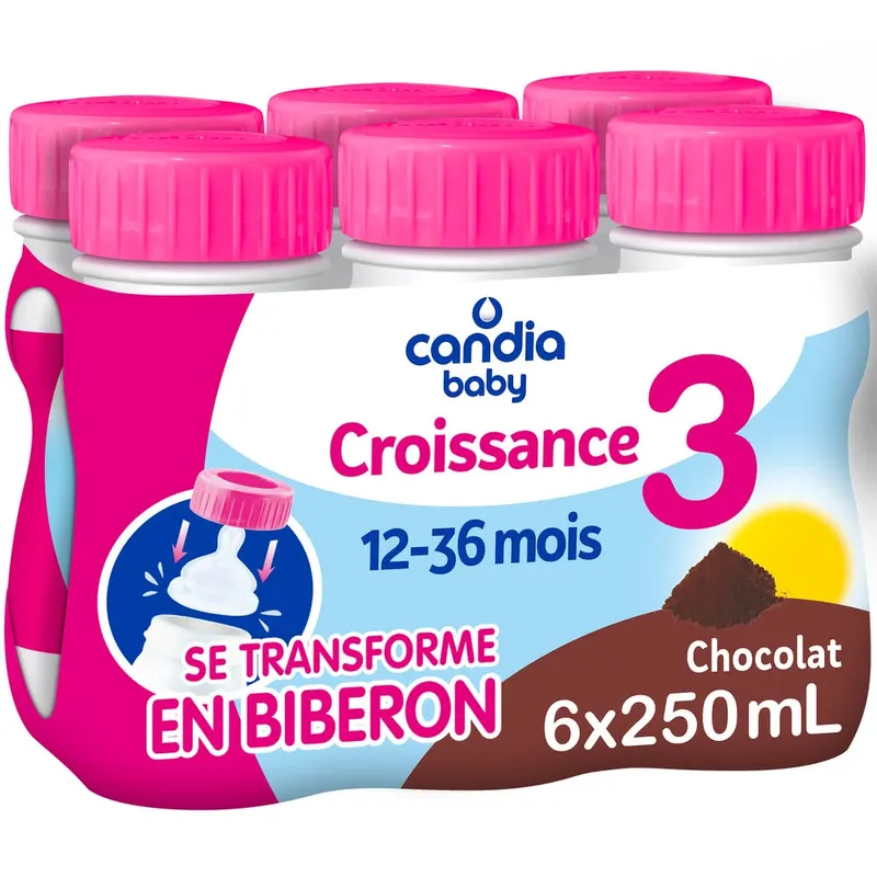 Candia---Lait-de-croissance-au-chocolat-dès-10-mois-15L Candia - Lait de croissance au chocolat dès 10 mois (1,5L) Soldes