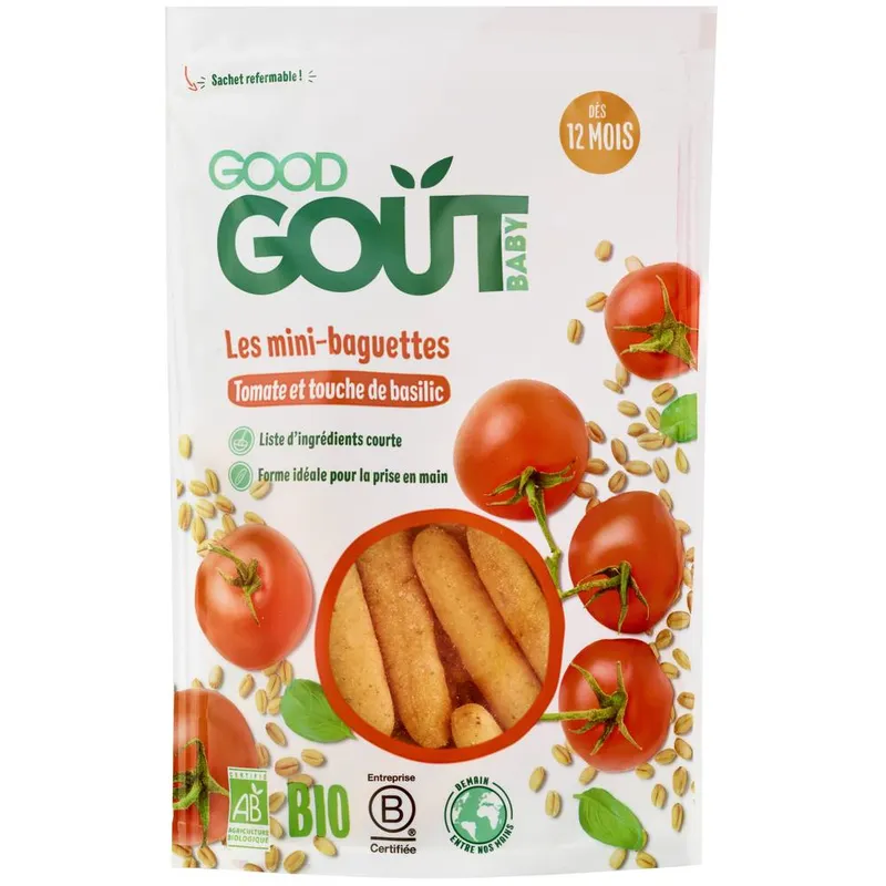 Good-Goût---Les-mini-baguettes-à-la-tomate-70g Top Qualité Good Goût - Les mini-baguettes à la tomate (70g)