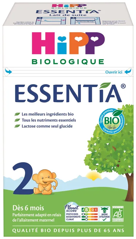 HiPP---Lait-bébé-en-poudre-2ème-âge-dès-6-mois-bio-600g HiPP - Lait bébé en poudre 2ème âge dès 6 mois bio (600g) Retour Gratuit