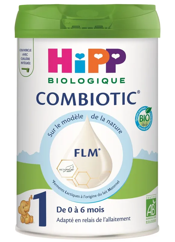HiPP-Combiotic---Lait-bébé-en-poudre-1er-âge-de-0-à-6-mois-800g Petit Prix HiPP Combiotic - Lait bébé en poudre 1er âge de 0 à 6 mois (800g)