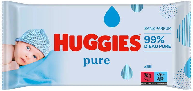 Huggies---Pure-lingettes-pour-bébés-316g Huggies - Pure lingettes pour bébés (316g) Top Vente