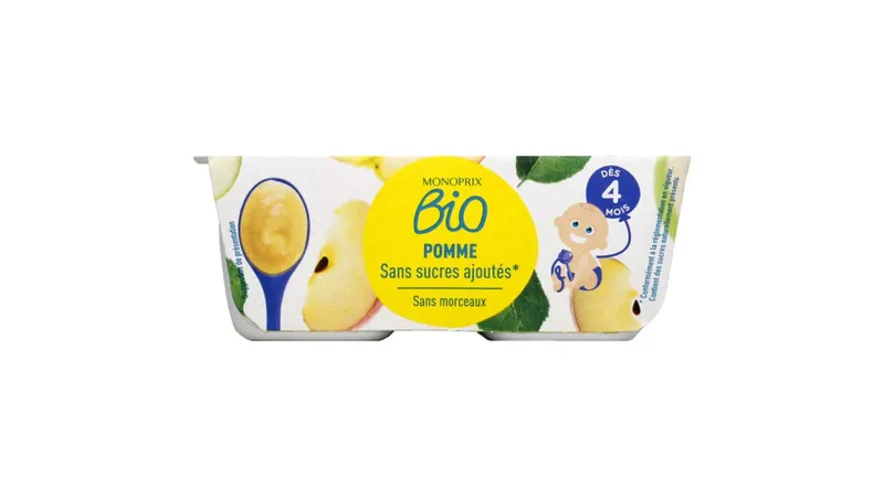 Monoprix-Bio---Compote-pomme-pour-bébé-à-partir-de-4-mois-pomme-4 Acheter Direct Monoprix Bio - Compote pomme pour bébé à partir de 4 mois, pomme (4)