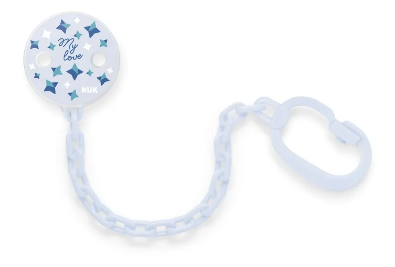 NUK---My-love-attache-sucette-chaînette-panaché-10g En Vogue NUK - My love attache sucette chaînette panaché (10g)