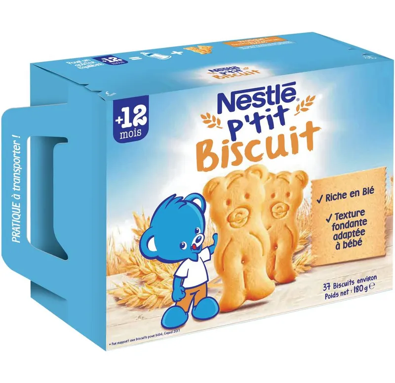Nestlé---Biscuits-bébé-dès-12-mois-ptit-biscuit-180g Nestlé - Biscuits bébé dès 12 mois p'tit biscuit (180g) Offre Exclusive