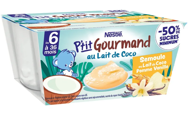 Nestlé---Dessert-bébé-dès-6-à-36-mois-semoule-au-lait-de-coco-pomme-4 Original Nestlé - Dessert bébé dès 6 à 36 mois semoule au lait de coco pomme (4)