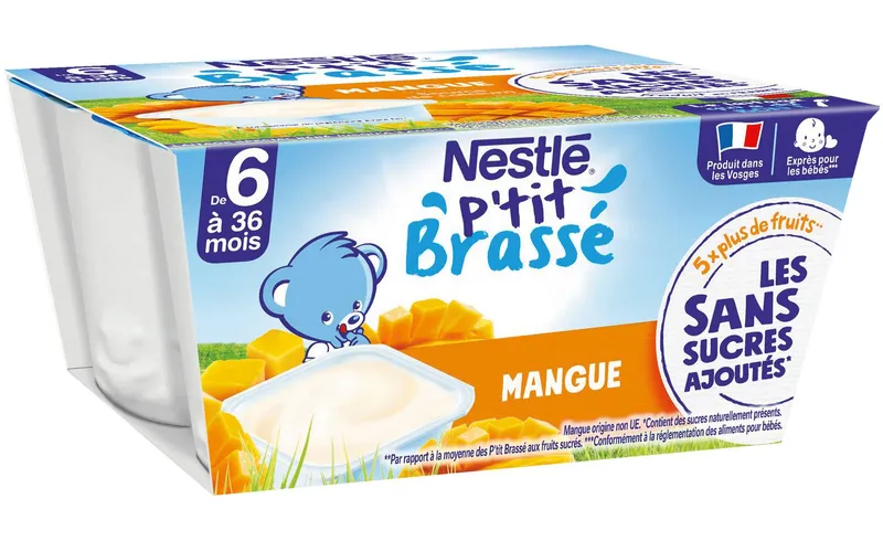 Nestlé---Dessert-lacté-pour-bébés-à-la-mangue-dès-6-mois-360g Commander Vite Nestlé - Dessert lacté pour bébés à la mangue dès 6 mois (360g)
