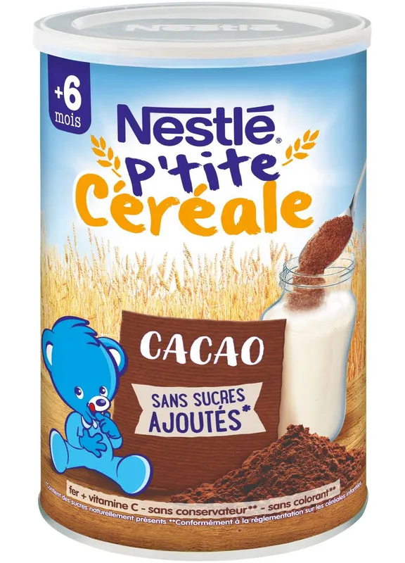 Nestlé---Petite-boite-céréales-cacao-dès-6-mois-400g Vente Directe Nestlé - Petite boite céréales cacao dès 6 mois (400g)