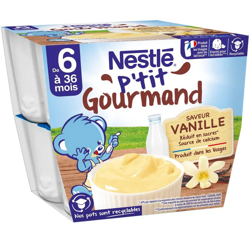 Nestlé---Ptit-gourmand-dessert-saveur-vanille-pour-bébé-dés-6-mois-8 Tendance Nestlé - P'tit gourmand dessert saveur vanille pour bébé dés 6 mois (8)