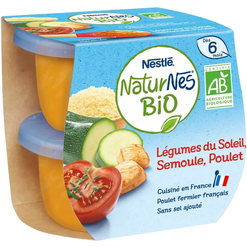 Nestlé---Purée-à-base-de-légumes-et-de-viande-adaptée-à-bébé-dès-6-mois-380g Nestlé - Purée à base de légumes et de viande adaptée à bébé dès 6 mois (380g) Nouvel Arrivage