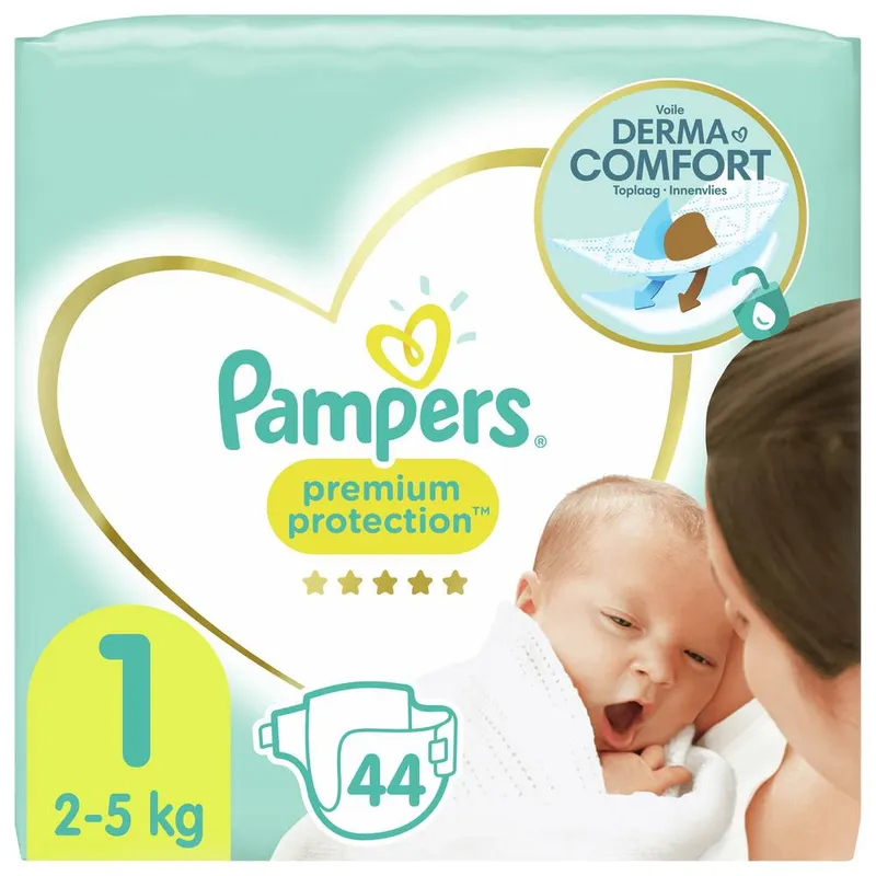 Pampers---Couches-new-baby-premium-protection-3-4-kg-814g Pas Cher Pampers - Couches new baby premium protection 3-4 kg (814g)