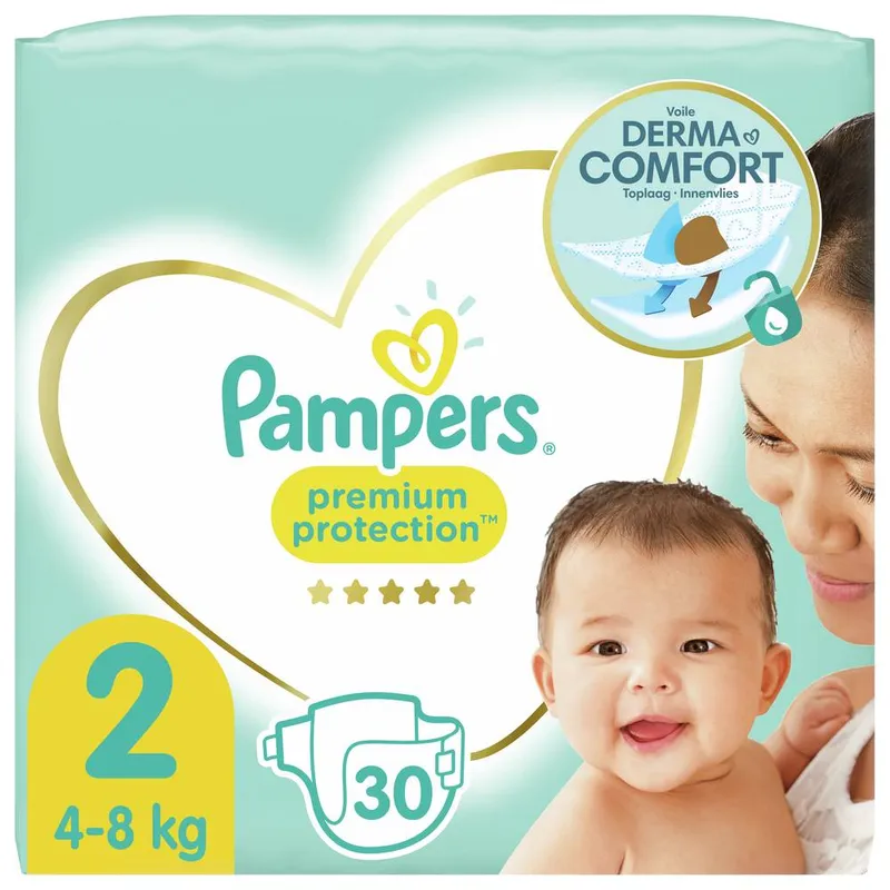 Pampers---Premium-protection-taille-2-couches-4kg-8kg-600g Pampers - Premium protection taille 2 couches 4kg-8kg (600g) Tendance