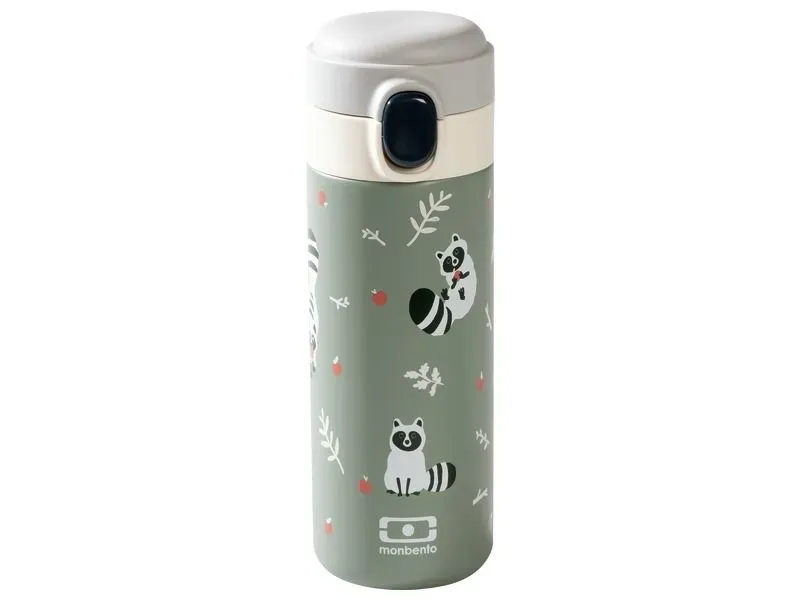 GOURDE-ISOTHERME-Pop-Raccoon-36-cl Offre Spéciale GOURDE ISOTHERME Pop Raccoon 36 cl