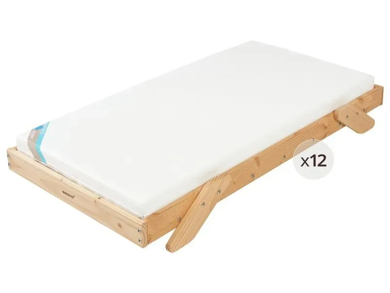 LOT-12-LITS-ELEMENTS-120x60-cm Top Vente LOT 12 LITS ELEMENTS 120x60 cm