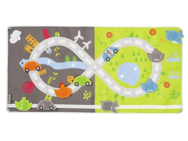 TAPIS-MURAL-BABY-ARTISTICKS-La-route Premium TAPIS MURAL BABY ARTISTICKS La route